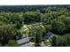 Home nestled among mature trees in a tranquil neighborhood setting at 1296 Plaza Sw Ave, Atlanta, GA 30310
