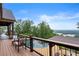 Lush backyard with in-ground pool, mature trees, and long range views at 49 Waterside Se Dr, Cartersville, GA 30121