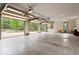 Spacious four car garage with multiple access doors to enjoy nature at 49 Waterside Se Dr, Cartersville, GA 30121