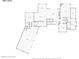 Layout of main level including garage, living room, dining room, kitchen, bedrooms and baths at 49 Waterside Se Dr, Cartersville, GA 30121