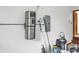 Utility room with cleaning supplies and a built in vacuum cleaner at 1197 Kenilworth Trce Trce, Snellville, GA 30078