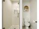 Beautifully renovated bathroom featuring a walk-in shower and modern fixtures at 2855 Briarlake Ne Rd, Atlanta, GA 30345