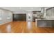 Spacious living room featuring hardwood floors, neutral paint, and lots of natural light at 2855 Briarlake Ne Rd, Atlanta, GA 30345