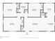 Detailed floor plan showcasing the layout of this home's bedrooms, living spaces, and kitchen at 269 Terrydale Se Dr, Marietta, GA 30067
