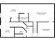 Layout of the basement, featuring a recreation room, sitting room, and bath at 4023 Anvil Block Rd, Ellenwood, GA 30294
