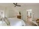 Spacious bedroom with natural light, neutral walls and a ceiling fan at 4023 Anvil Block Rd, Ellenwood, GA 30294