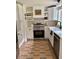 Modern kitchen featuring sleek countertops and ample storage space at 4023 Anvil Block Rd, Ellenwood, GA 30294
