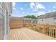 Private wood deck offering great outdoor living space at 10775 Brunson Dr, Johns Creek, GA 30097