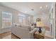 Comfortable living room with large windows offering plenty of natural light at 10775 Brunson Dr, Johns Creek, GA 30097