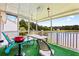 Relaxing screened porch with lake views providing an ideal outdoor retreat at 11833 Spring Lake Way, Fayetteville, GA 30215