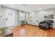 Bright living room with hardwood floors and neutral décor at 456 Pretty View Se Ln, Smyrna, GA 30082