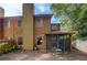 Charming backyard featuring a screened in porch and mature trees at 834 Lake Hollow Sw Blvd, Marietta, GA 30064