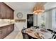 The breakfast nook has a view of the backyard and is a great place to start your day at 1807 N Chestnut Grove Dr, Marietta, GA 30066