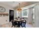 Enjoy your meals in this well-lit breakfast nook with a view of the backyard at 1807 N Chestnut Grove Dr, Marietta, GA 30066