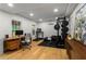 Finished basement with workout area and home office, perfect for work and fitness at 261 Ormond Se St, Atlanta, GA 30315