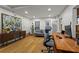 Bright home office with hardwood floors and stylish decor at 261 Ormond Se St, Atlanta, GA 30315