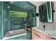 Beautiful shower with a marble countertop sink at 261 Ormond Se St, Atlanta, GA 30315