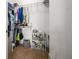Organized walk-in closet with shelves and hanging space for clothes and accessories at 326 Roswell Se St # 706, Marietta, GA 30060