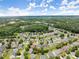 An aerial shot showcasing a dense suburban neighborhood with many well-maintained homes at 5420 Stevehaven Ln, Cumming, GA 30028