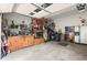 Spacious garage with ample storage space, tools, and well-organized workspace at 1418 Mill Path Loop, Lawrenceville, GA 30045