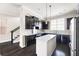 Charming kitchen with stainless steel appliances, granite counters, and dark cabinetry at 164 Blakemore Dr, Smyrna, GA 30080