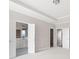 A spacious main bedroom offers access to the ensuite and closets at 164 Blakemore Dr, Smyrna, GA 30080