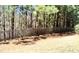 View of backyard with mature trees and a wood fence providing privacy at 2691 Pointcrest Way, Grayson, GA 30017