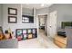 Bedroom featuring guitars, a television and carpet flooring at 3220 Millwood Trl, Smyrna, GA 30080