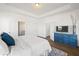Bedroom with a ceiling fan and wood floors at 1313 Pj East Rd, Covington, GA 30014