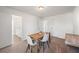 Dining room with carpet flooring and neutral walls at 1313 Pj East Rd, Covington, GA 30014