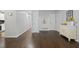Beautiful entryway featuring hardwood floors and white trim at 476 Concord Se Ln, Smyrna, GA 30082