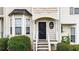 Close up of a charming townhome featuring bay window and inviting entrance at 88 Timber Ridge Dr, Cartersville, GA 30121