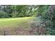 Backyard showcasing a large green space with mature trees at 2292 Country Club Sw Ln, Atlanta, GA 30311