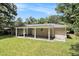 Nice backyard with a patio and covered area at 2292 Country Club Sw Ln, Atlanta, GA 30311