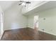 Spacious living room with hardwood floors and vaulted ceiling at 4252 Keheley Lake Dr, Marietta, GA 30066
