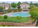Resort-style pool with ample seating provides relaxation and recreation; well-maintained community at 5901 Cobblestone Creek Cir, Mableton, GA 30126