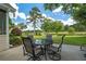 Patio seating with picturesque views of the golf course at 9634 Coastal Pointe Dr, Villa Rica, GA 30180