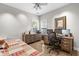 Comfortable bedroom with desk space and multiple windows for natural light at 9634 Coastal Pointe Dr, Villa Rica, GA 30180