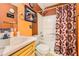 Bright bathroom with a single vanity and a shower-tub combination at 180 Moseley Crossing Dr, Stockbridge, GA 30281