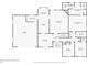 Layout of the first floor shows an open kitchen, dining and Gathering room concept at 180 Moseley Crossing Dr, Stockbridge, GA 30281