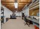 Finished basement offering flex space for a gym and office area at 340 Helens Manor Dr, Lawrenceville, GA 30045
