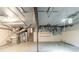 The unfinished basement shows the home's utilities and access to the upstairs floors at 1282 Shiloh Trail E, Kennesaw, GA 30144