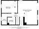 Floorplan of floor 2 showing the bedroom, recreation room, bathroom, and laundry dimensions at 1282 Shiloh Trail E, Kennesaw, GA 30144