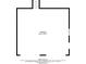 Floorplan of the garage showing dimensions at 1282 Shiloh Trail E, Kennesaw, GA 30144