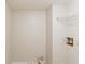 The laundry room features bright walls, a wire rack, and washer/dryer hookups at 1282 Shiloh Trail E, Kennesaw, GA 30144
