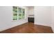 Flex room with natural light, hardwood floors, and view of the outdoor space at 529 Claude Scott Rd, Canton, GA 30115