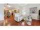 Spacious living room featuring hardwood floors, neutral furniture, and an open layout at , Buford, GA 30518