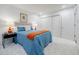 This bedroom features ample closet space with updated finishes at 1445 Monroe Ne Dr # C32, Atlanta, GA 30324