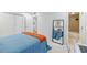 Bright bedroom features a large mirror, and ensuite bathroom at 1445 Monroe Ne Dr # C32, Atlanta, GA 30324