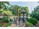 Beautiful gazebo sitting in a garden setting, overlooking the community pool area at 1445 Monroe Ne Dr # C32, Atlanta, GA 30324